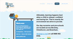 Desktop Screenshot of blossomyears.co.uk